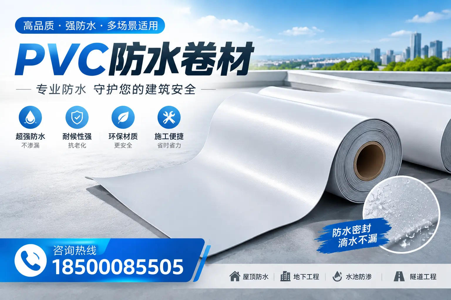 PVC防水卷材的市场竞争分析，商丘品牌选择参考